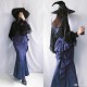Surface Spell Gothic Nyx Fishtail Long Skirt(5 Colours)